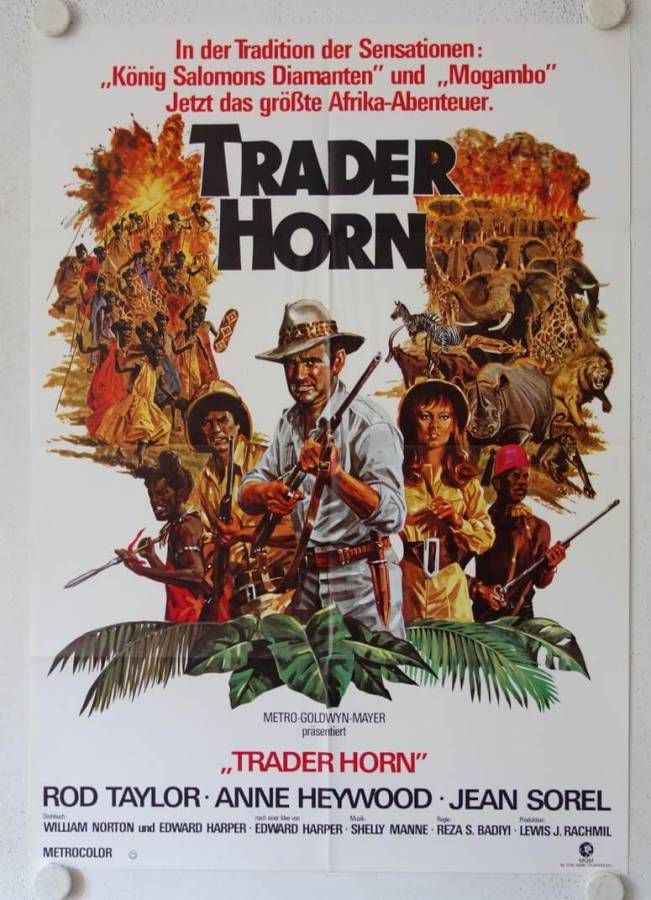 Trader Horn original release german movie poster